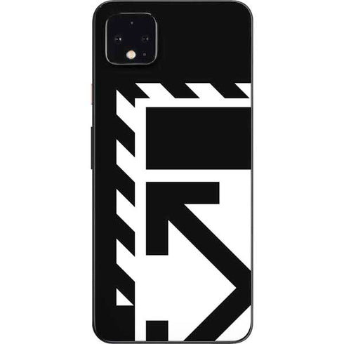 Black and White Geometric Shapes Google Pixel 4 XL Skin